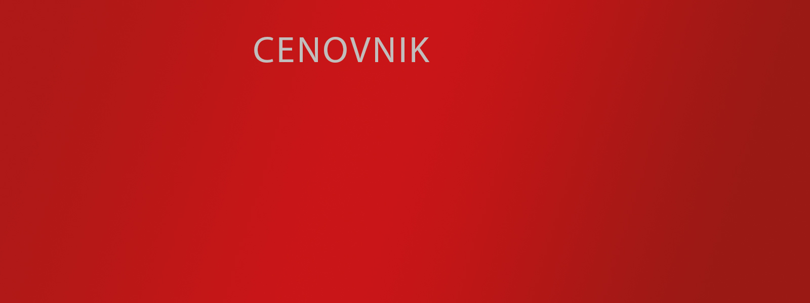 PROBA CENOVNIK